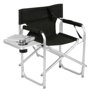 Camping Accessories | Directors Chair w/ Table, Cup Holder and Carry Strap Camping Camping Accessories