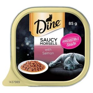 Cat Food | Dine Salmon in a Seafood Sauce, 85gm Cat Food Cat Food