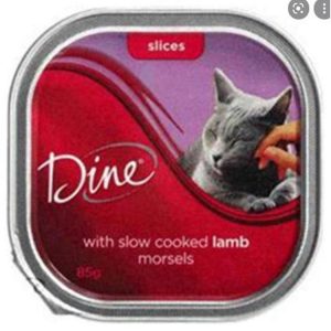 Cat Food | Dine Slow Cooked Lamb Morsels, 85gm Cat Food Cat Food