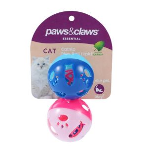 Cat Toys | Catnip Jingle Ball, 6cm, 2pk Cat Toys Cat Toys