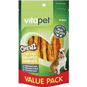 Dog Food | Chicken Wrap Rawhide Chews, 18pk Dog Food Dog Food