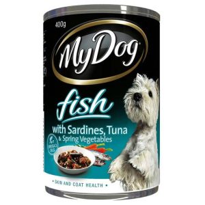 Dog Food | My Dog Fish Sardine and Tuna with Spring Vegetables, 400gm Dog Food Dog Food