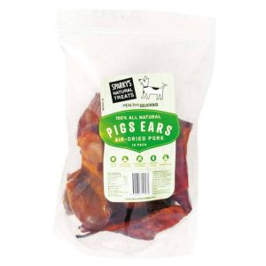 Dog Food | Sparky Pig Ears, 10pk Dog Food Dog Food