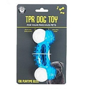 Dog Toys | TPR Toy w/ Nylon, 4 Asstd Colours Dog Toys Dog Toys