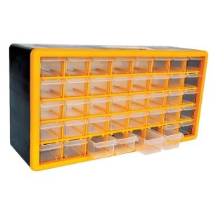 Hardware Storage | Storage Box Plastic w/ 40 Drawers Hardware Hardware Storage