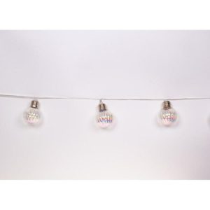 Lighting | Iridescent String Light, 10 Bulbs Garden Lighting