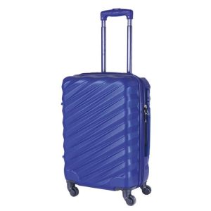 Luggage & Bags | Navy Expandable Trolley Luggage, Medium Luggage & Bags Luggage & Bags