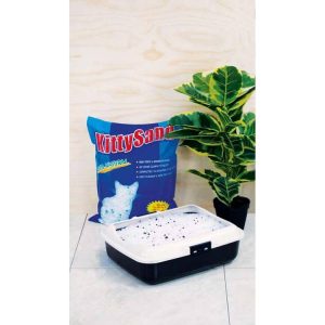 Pet care & Hygiene | Cat Litter Tray Toilet, 50x40x16cm Pet Accessories Pet care & Hygiene