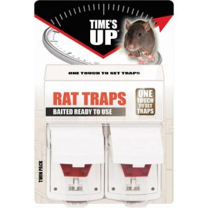 Repellents | Heavy Duty Baited Rat Trap, 2pk Garden Repellents