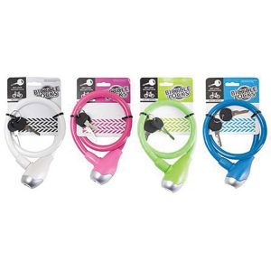 Sports | Bicycle Lock Bright Colours, Asstd, 65cm Sporting Sports