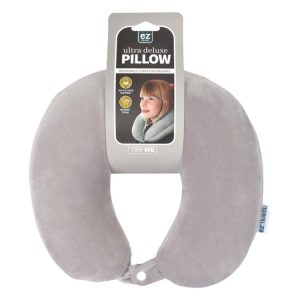 Travel Accessories | Travel Memory Foam Pillow w/ Clip Travel Travel Accessories