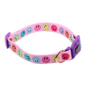 Leads & Collars | Pet Collar, Smiley, Medium Leads & Collars Leads & Collars