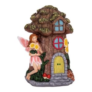 Pots & Plants | Fairy House, Asstd Designs Garden Pots & Plants