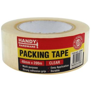 Hardware Accessories | Packaging Tape, Clear, 48mmx200m Hardware Hardware Accessories