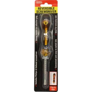 Tools | Screwdriver 2 in 1, Reversible, 16cm Hardware Tools