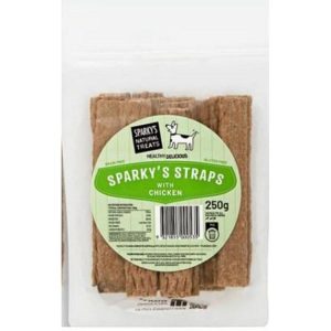 Dog Food | Sparkys Straps w/ Chicken, 250gm Dog Food Dog Food